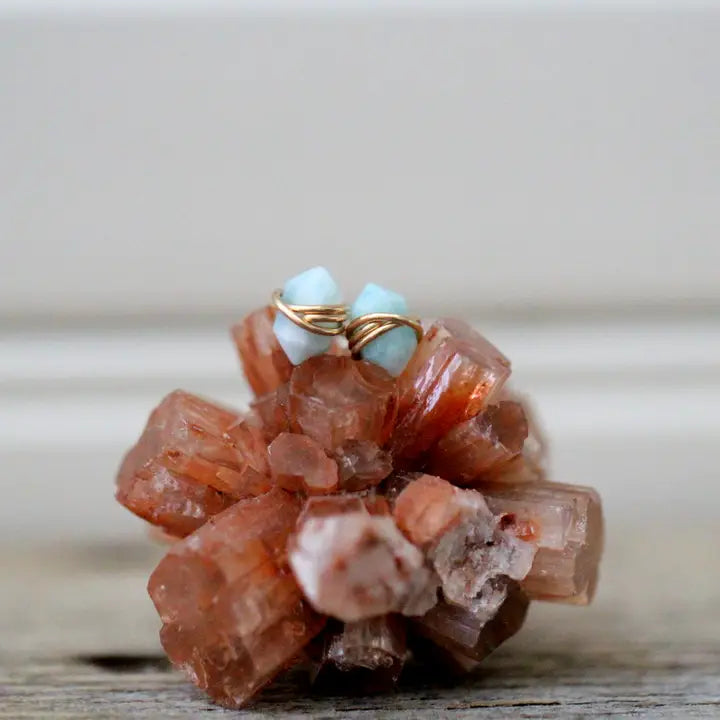Herkimer Diamond Studs
