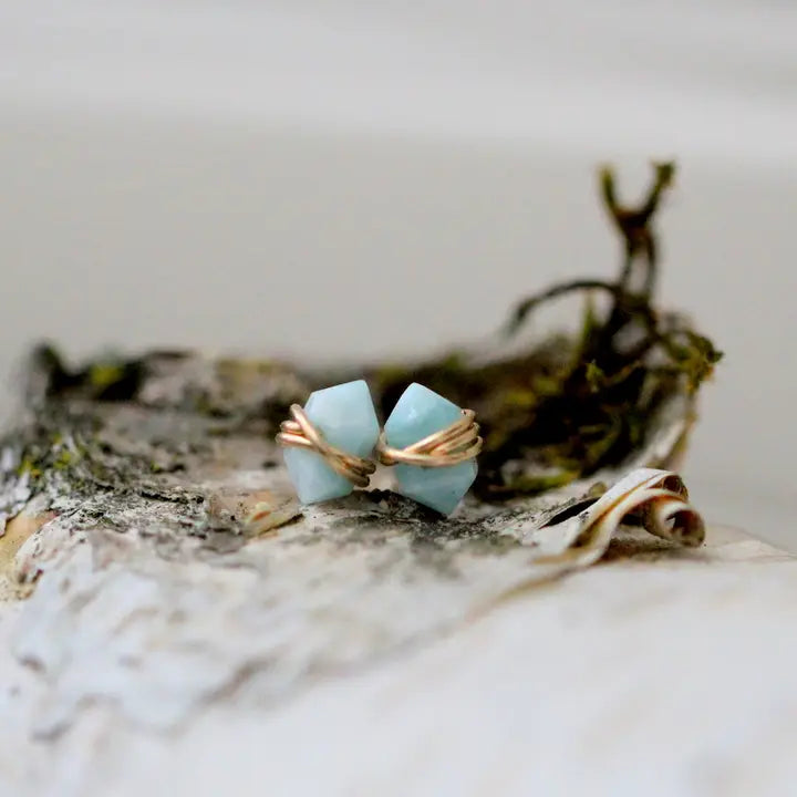 Pike Studs - Larimar